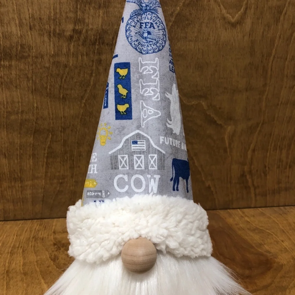 FFA Gnome Gray Future Farmers America Agriculture Leadership Education Animals - Picture 3 of 5